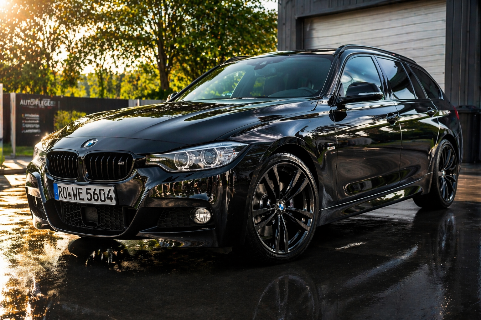 Sauberes Auto nach professioneller Reinigung